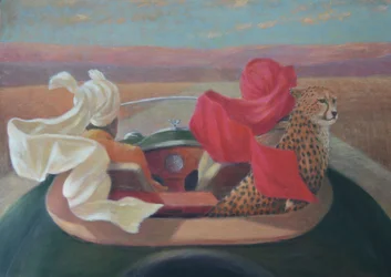 Racing Green und Gepard